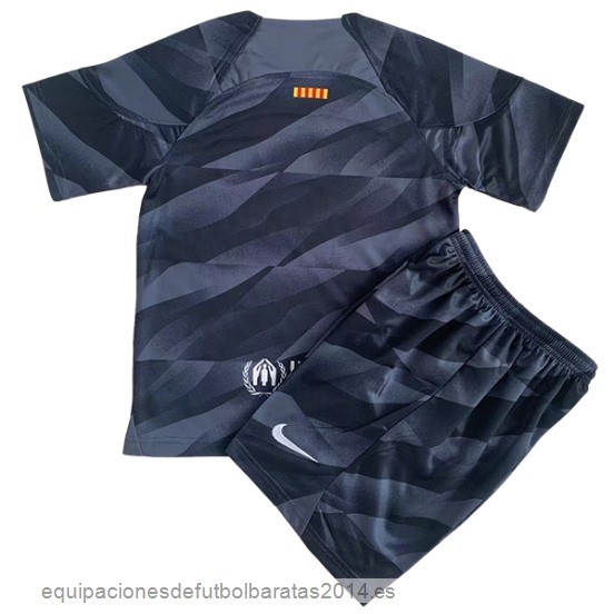 Nuevo Portero Conjunto De Hombre Barcelona 23/24 Negro Baratas